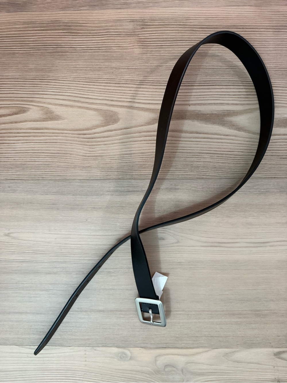 Target Black Belt with Silver Buckle
